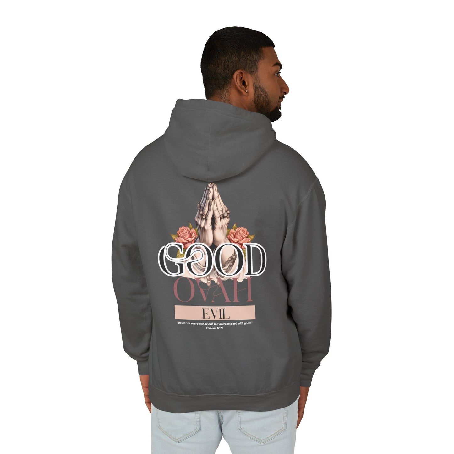 Good Ovah Evil Unisex Lightweight Hoodie