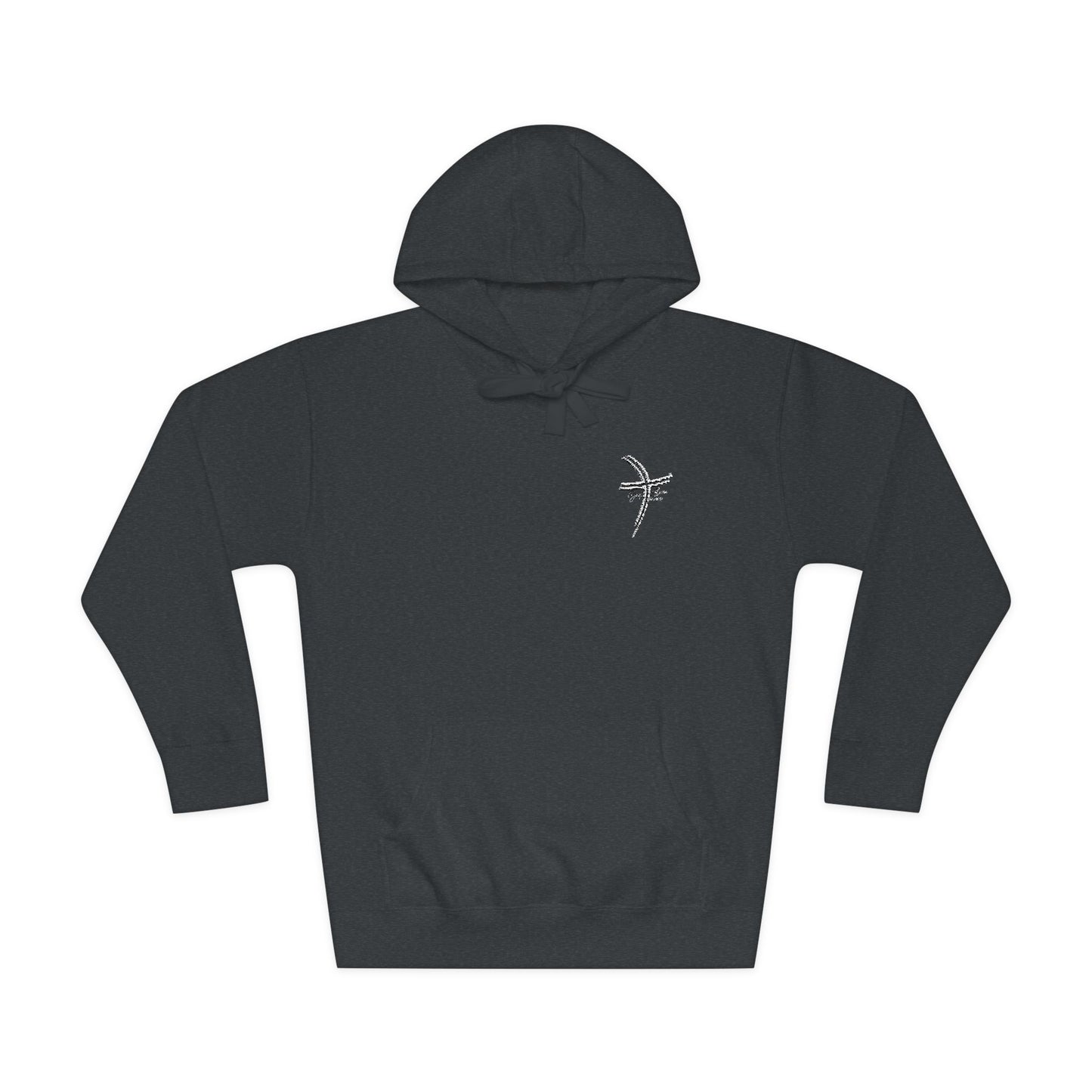 Logo Graphic Unisex Premium Embroidery Cozy Fleece Hoodie (Alternate Colors)