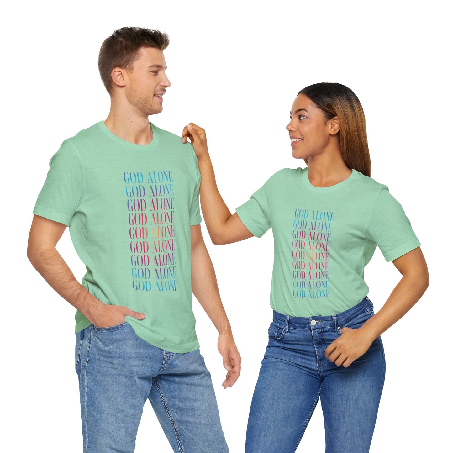 God Alone Repeat Unisex Short Sleeve Tee