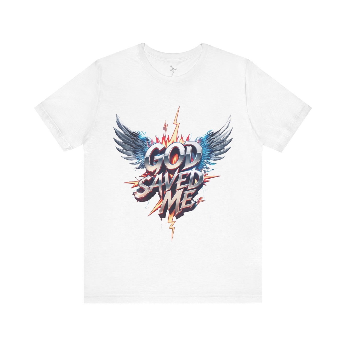God Saved Me Graphic Unisex Short Sleeve Tee