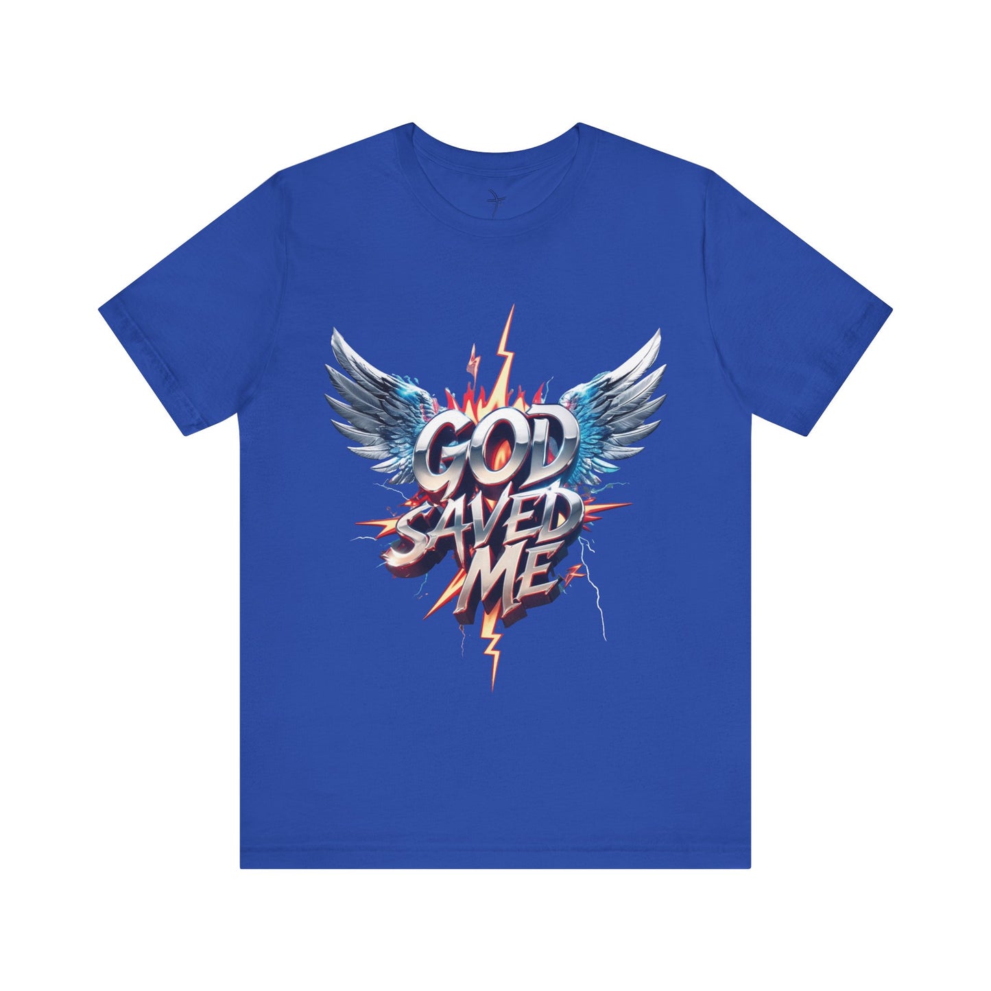 God Saved Me Graphic Unisex Short Sleeve Tee
