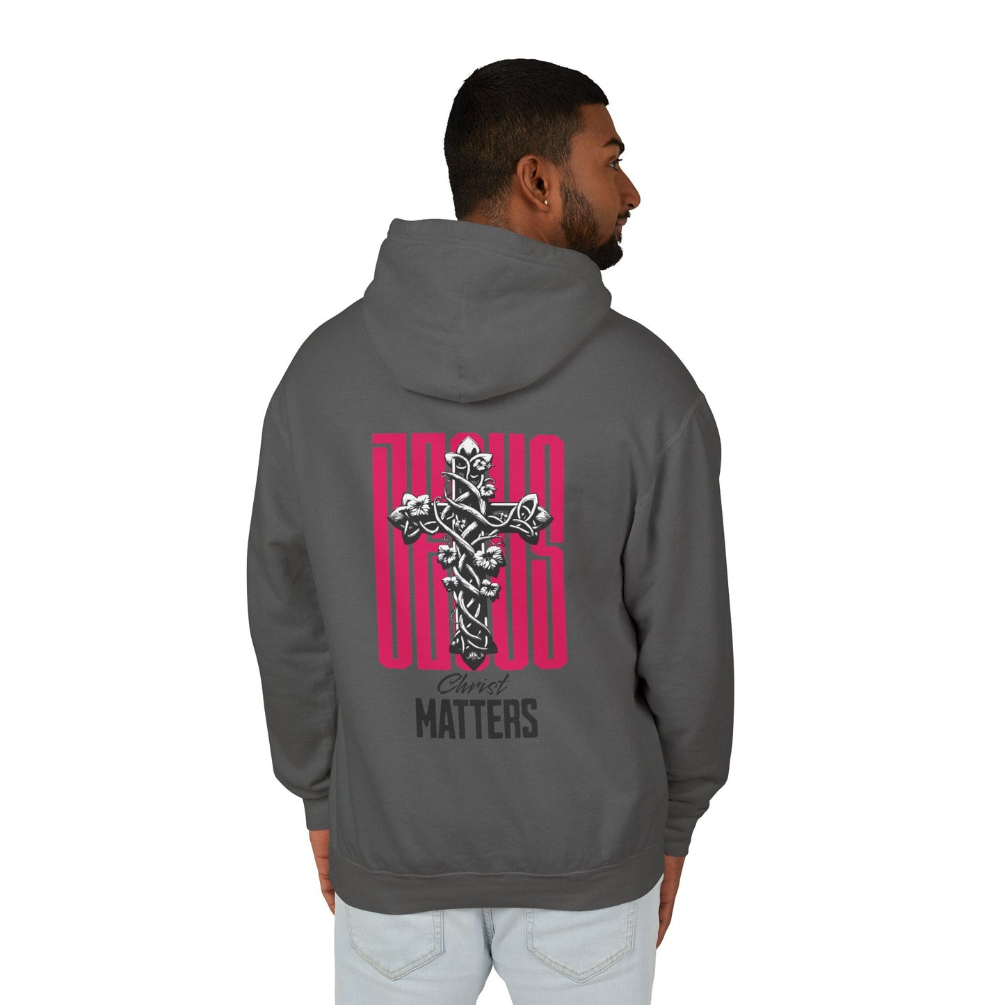Jesus Christ Matters Unisex Lightweight Hoodie