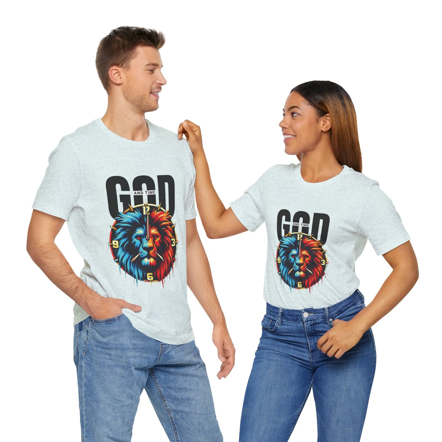 God and Time Unisex Short Sleeve Tee