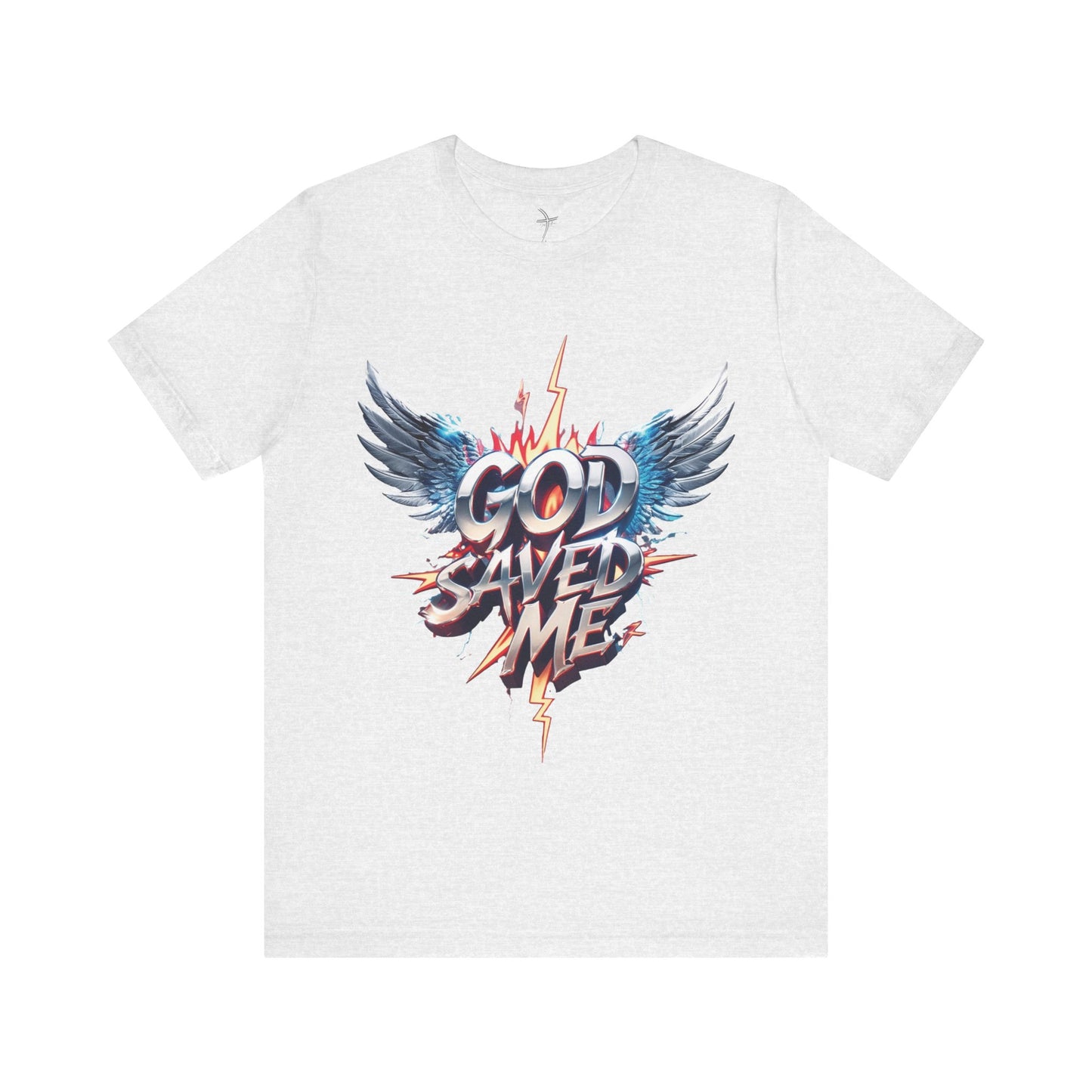 God Saved Me Graphic Unisex Short Sleeve Tee