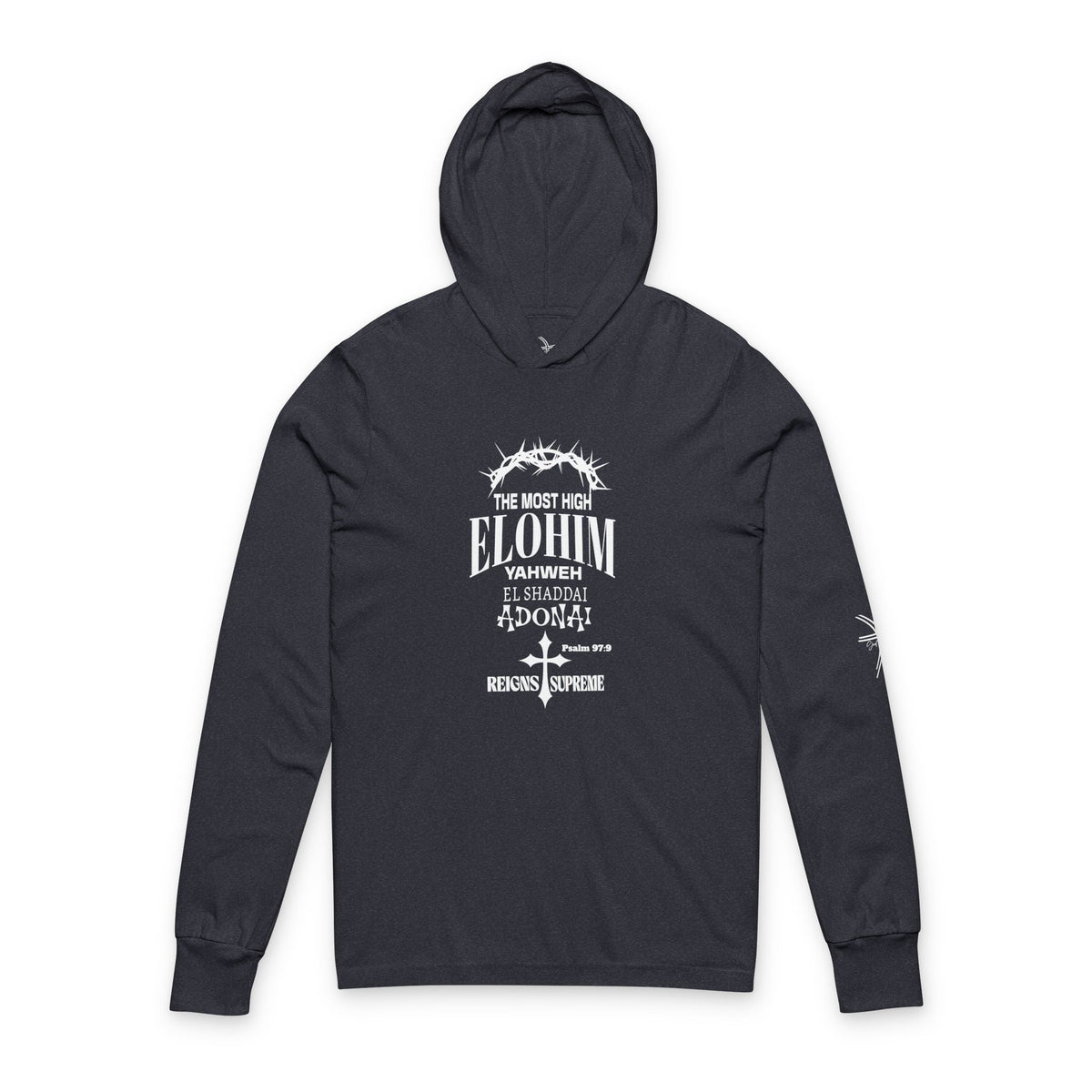 The Most High Unisex Hooded Long Sleeve Tee