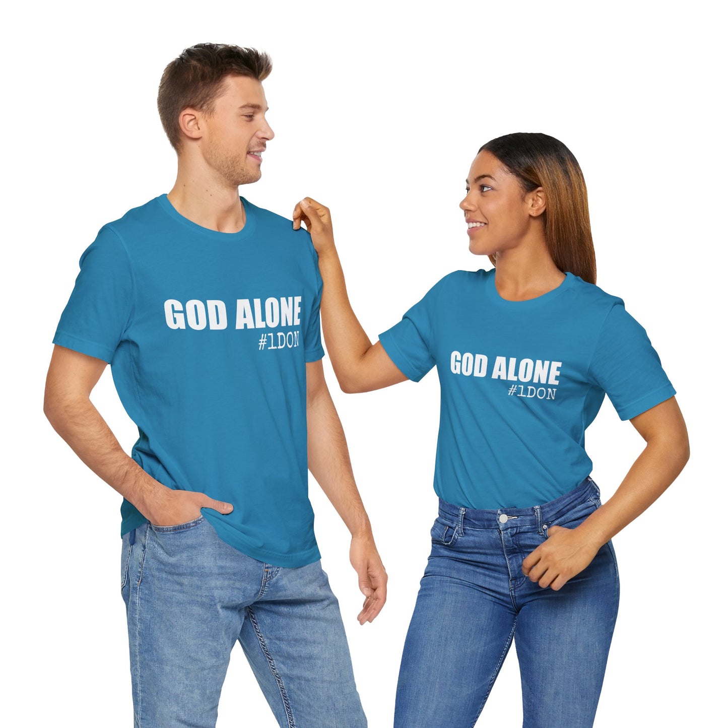 God Alone #1Don Unisex Short Sleeve Tee