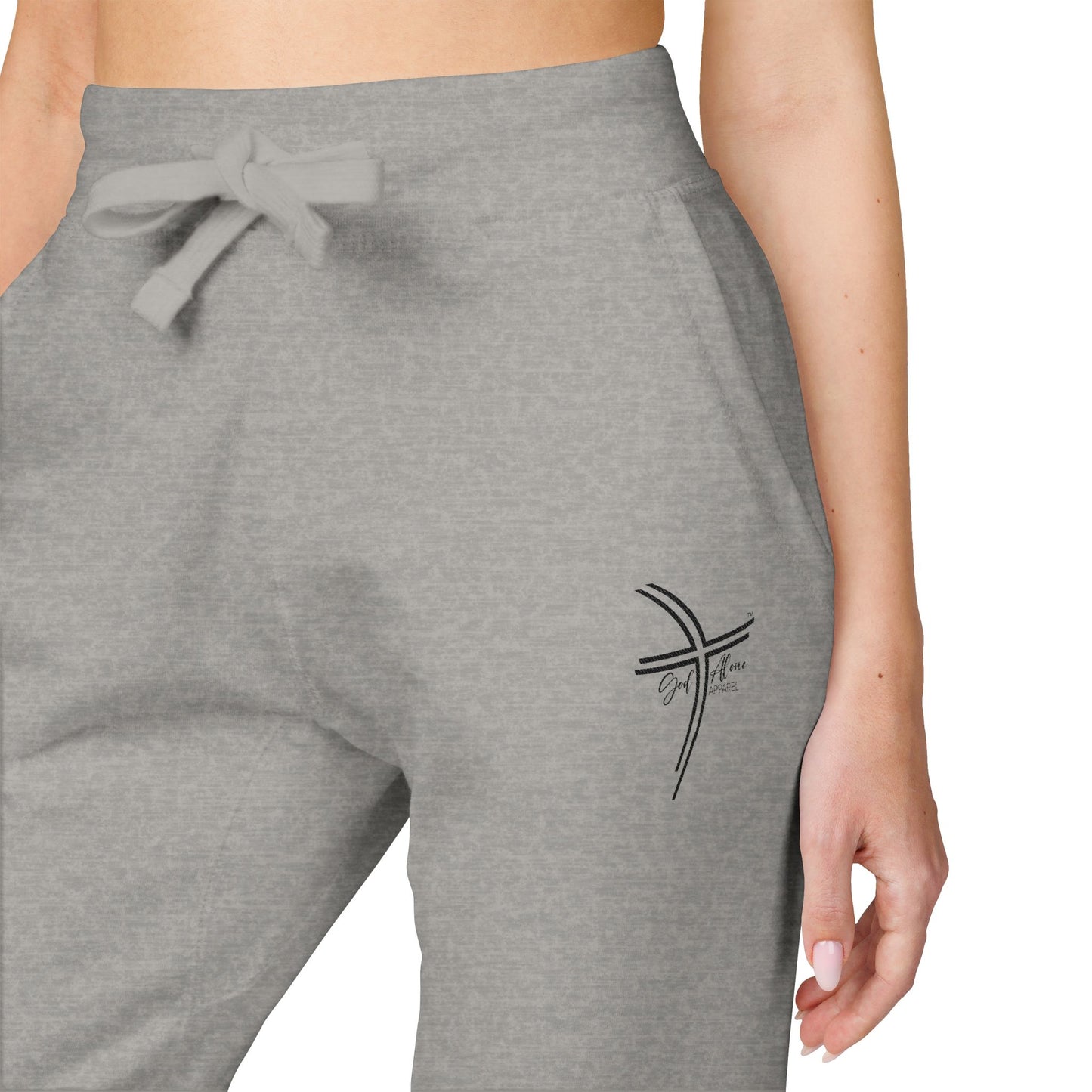 Comfortable Embroidered Unisex Fleece Sweatpants