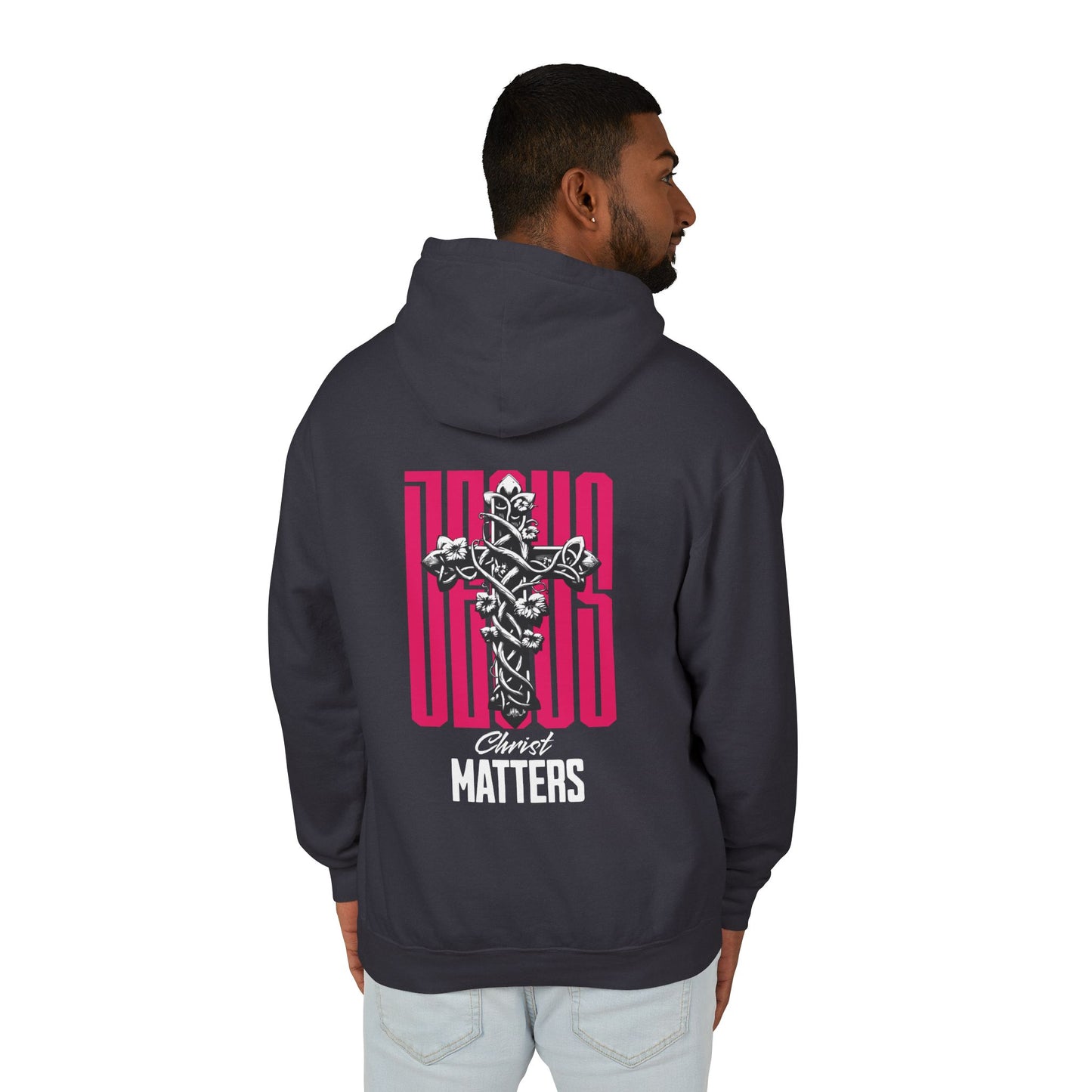 Jesus Christ Matters Unisex Lightweight Hoodie