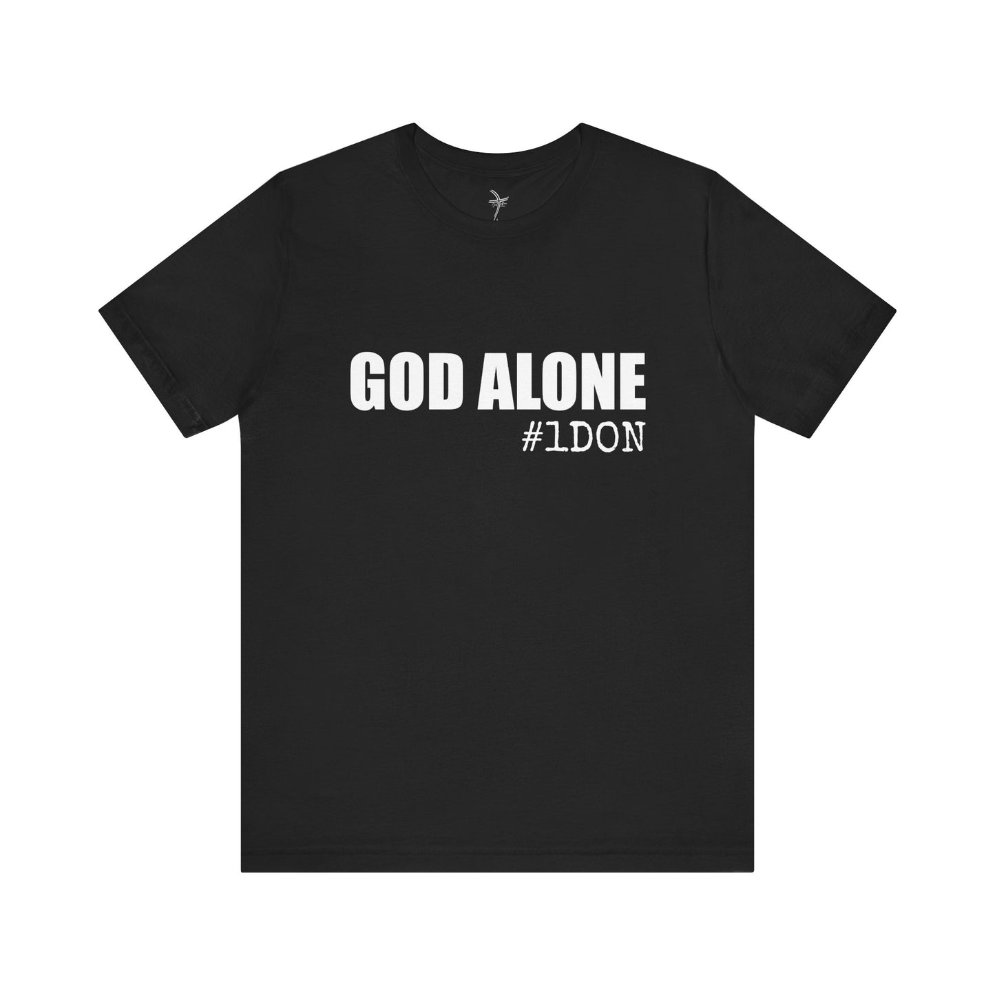 God Alone #1Don Unisex Short Sleeve Tee