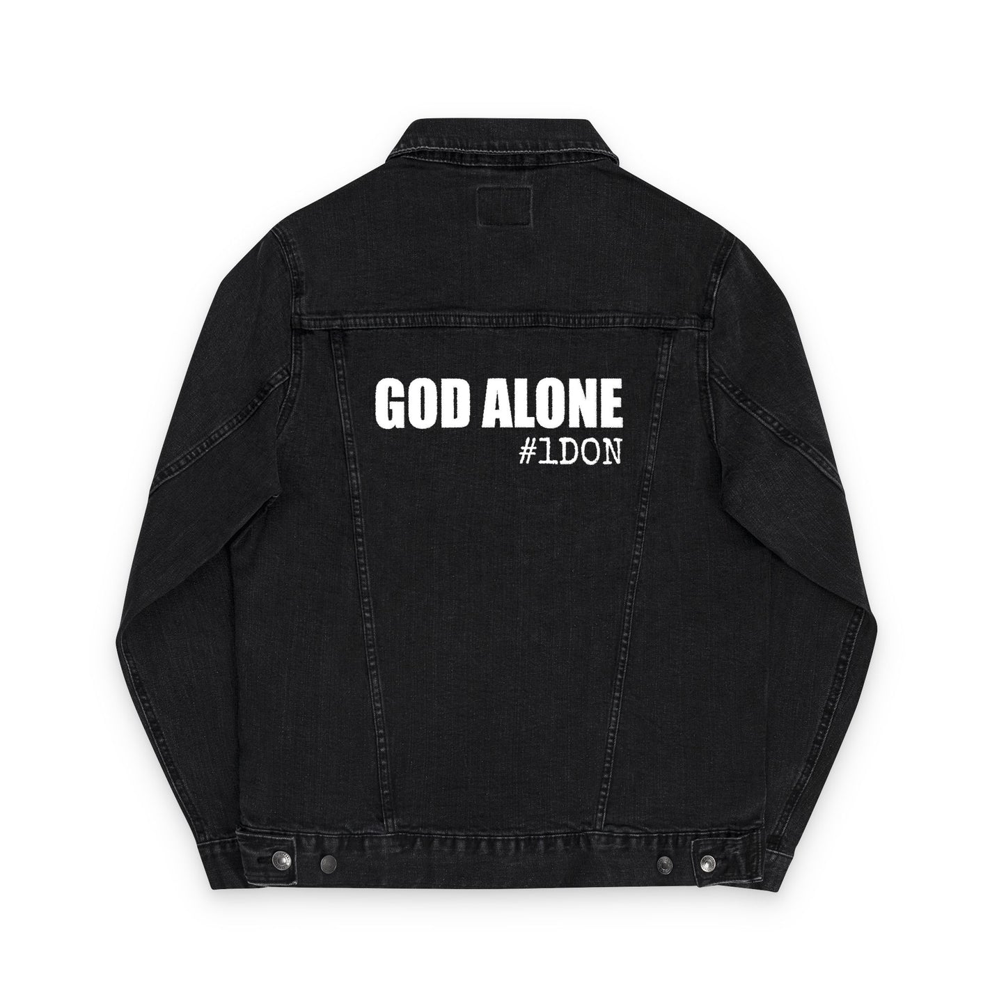 Jean Jacket Black Denim