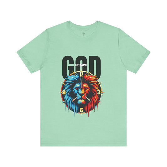 God and Time Unisex Short Sleeve Tee
