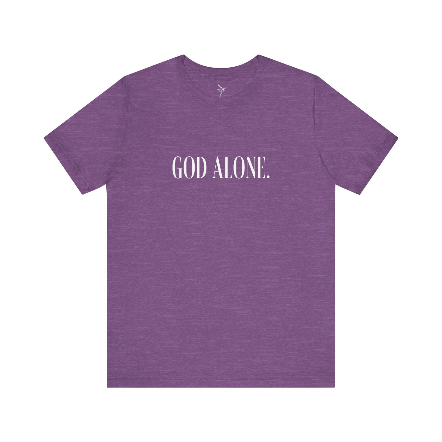 God Alone Unisex Short Sleeve Tee