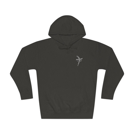 Logo Graphic Unisex Premium Embroidery Cozy Fleece Hoodie (Alternate Colors)