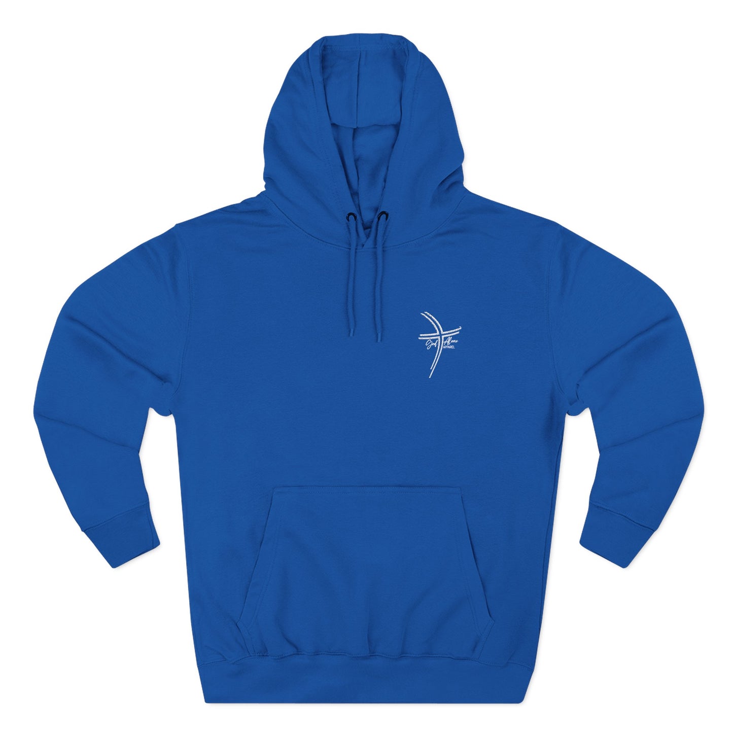 Small Logo Graphic Unisex Embroidery Cozy Fleece Hoodie (Additional Colors)