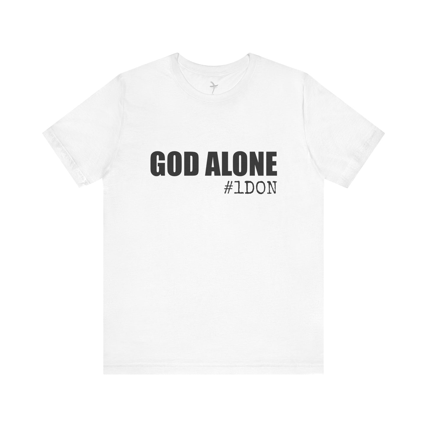 God Alone #1Don Unisex Short Sleeve Tee