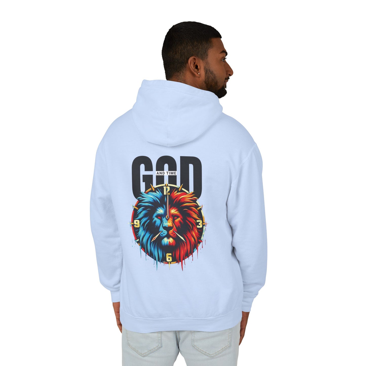 God and Time Unisex Lightweight Hoodie