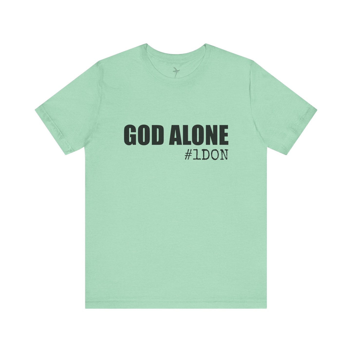 God Alone #1Don Unisex Short Sleeve Tee