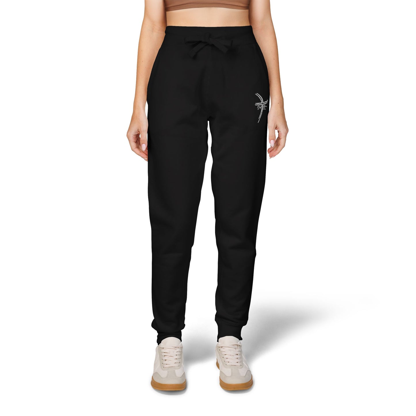 Comfortable Embroidered Unisex Fleece Sweatpants (Alternate Colors)