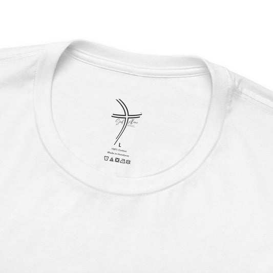 Jamaica Flag Colors Logo Graphic Unisex Short Sleeve Tee