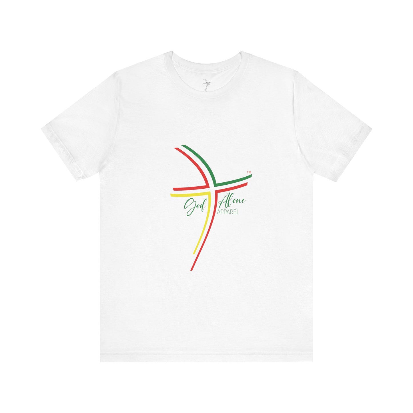 Reggae Rasta Colors Logo Graphic Unisex Short Sleeve Tee