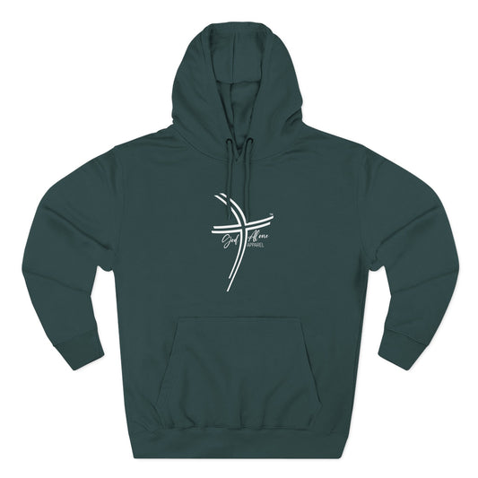 Large Logo Graphic Unisex Cozy Three-Panel Fleece Hoodie