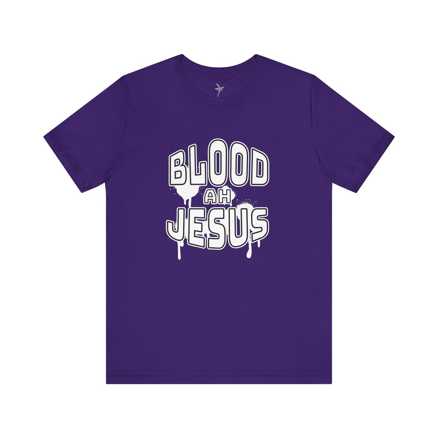 Blood Ah Jesus Unisex Short Sleeve Tee