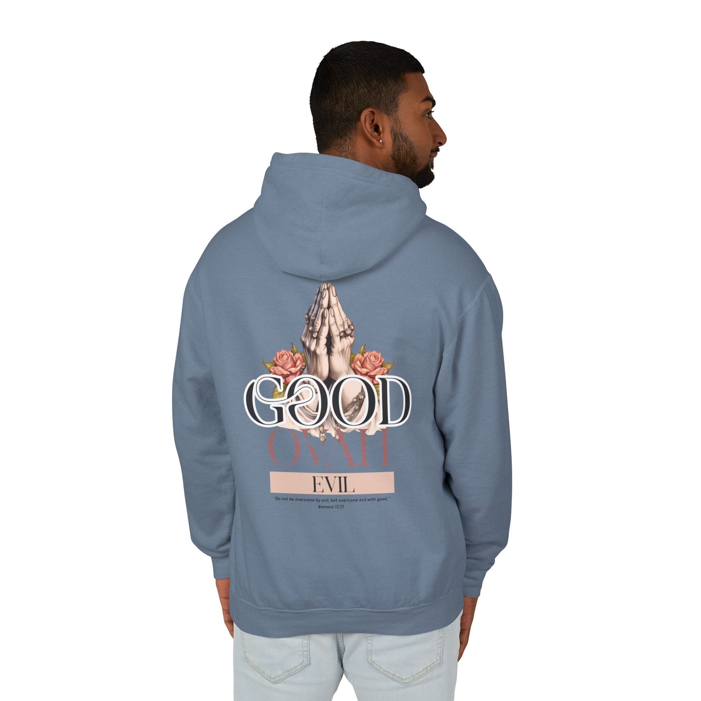 Good Ovah Evil Unisex Lightweight Hoodie