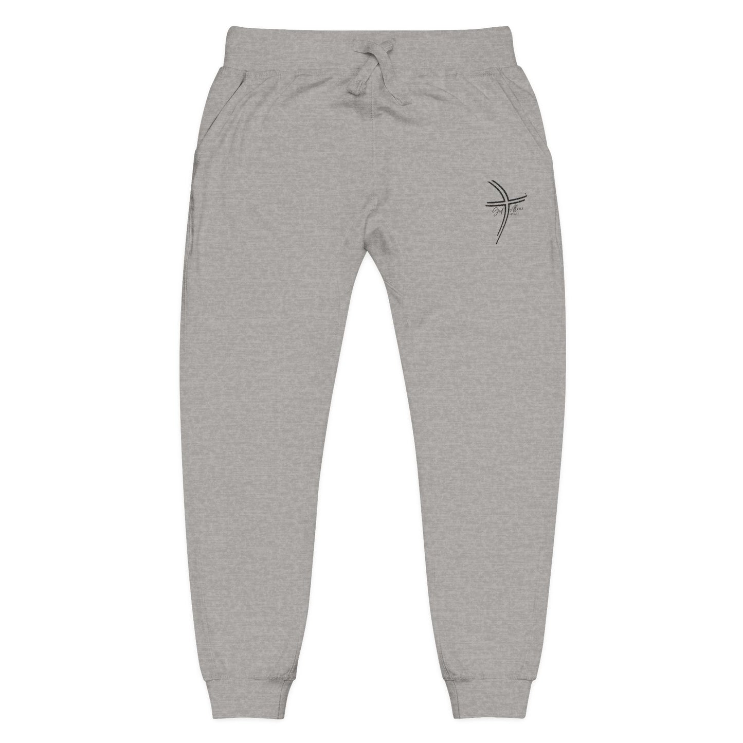 Comfortable Embroidered Unisex Fleece Sweatpants