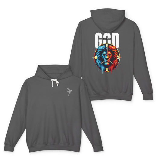 God and Time Unisex Lightweight Hoodie