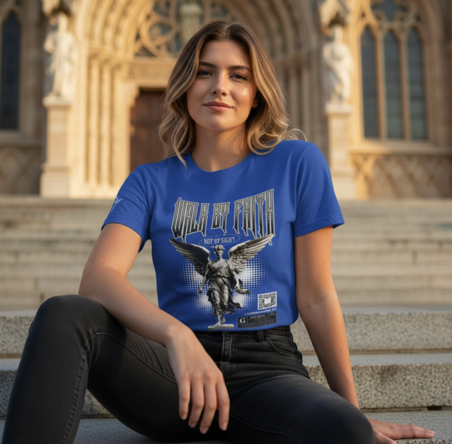 Walk By Faith Not By Sight Unisex Tee