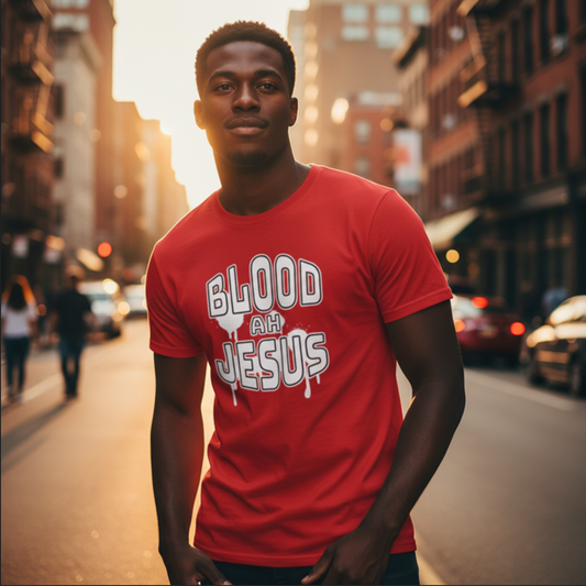 Blood Ah Jesus Tee