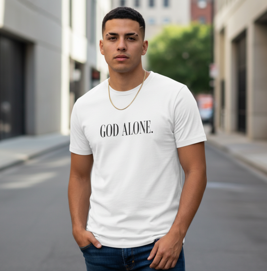 God Alone Unisex Tee