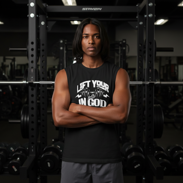 Lift Your Faith in God Muscle Tank