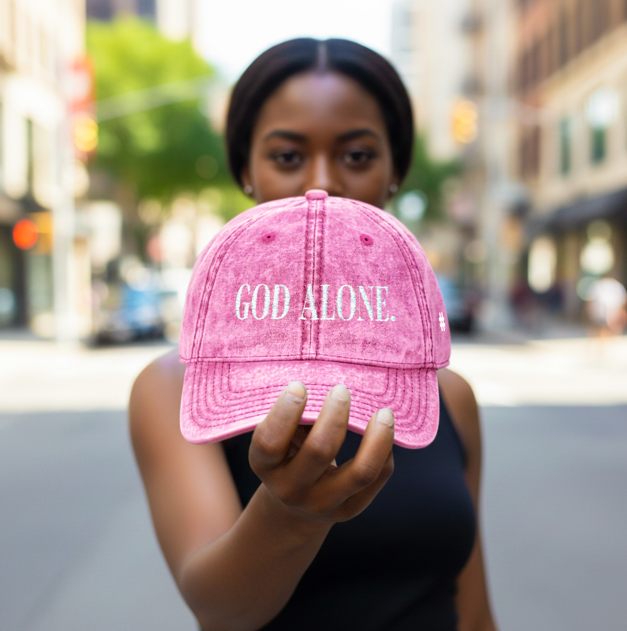 God Alone #1Don Vintage Embroidered Cap