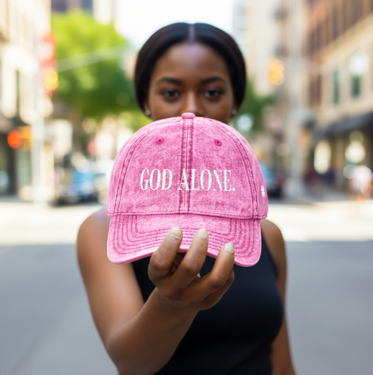 God Alone #1Don Vintage Embroidered Cap
