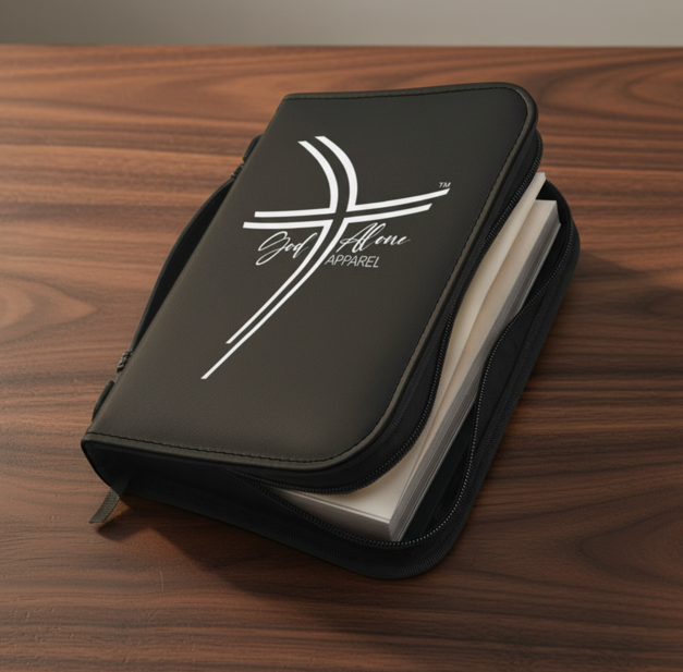 God Alone Apparel Bible Cover