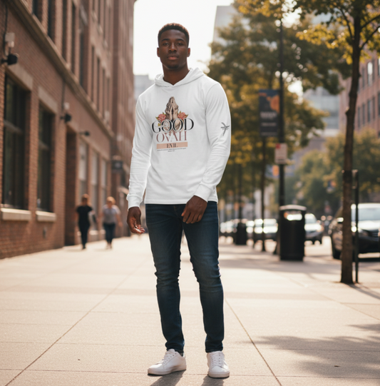 Good Ovah Evil Unisex Hooded Long Sleeve Tee