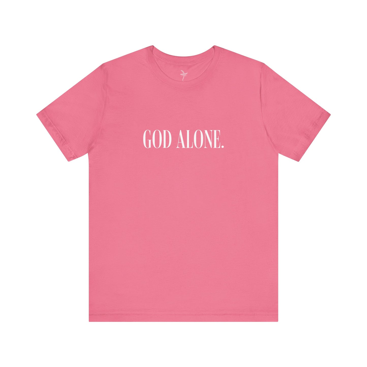 God Alone Unisex Short Sleeve Tee