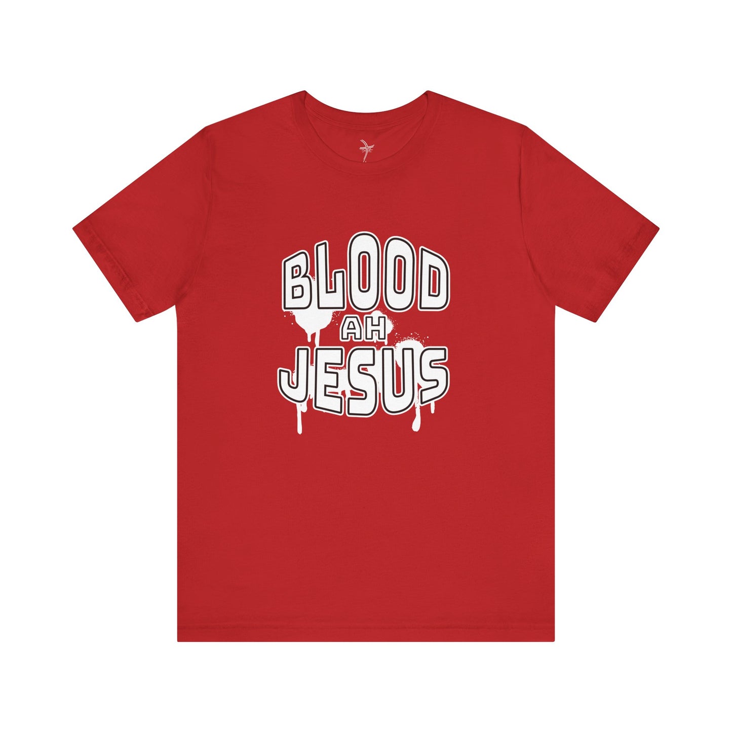 Blood Ah Jesus Unisex Short Sleeve Tee
