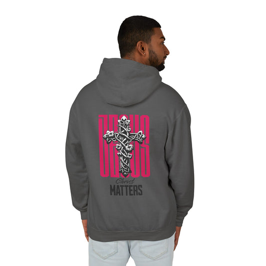 Jesus Christ Matters Unisex Lightweight Hoodie