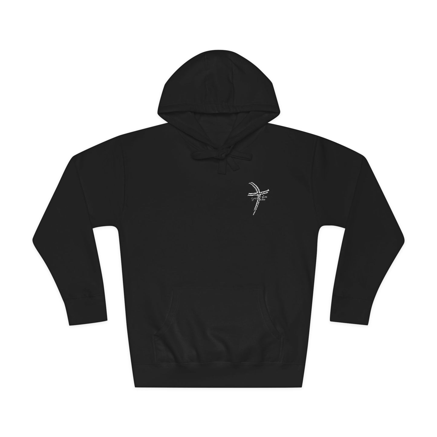 Logo Graphic Unisex Premium Embroidery Cozy Fleece Hoodie (Alternate Colors)