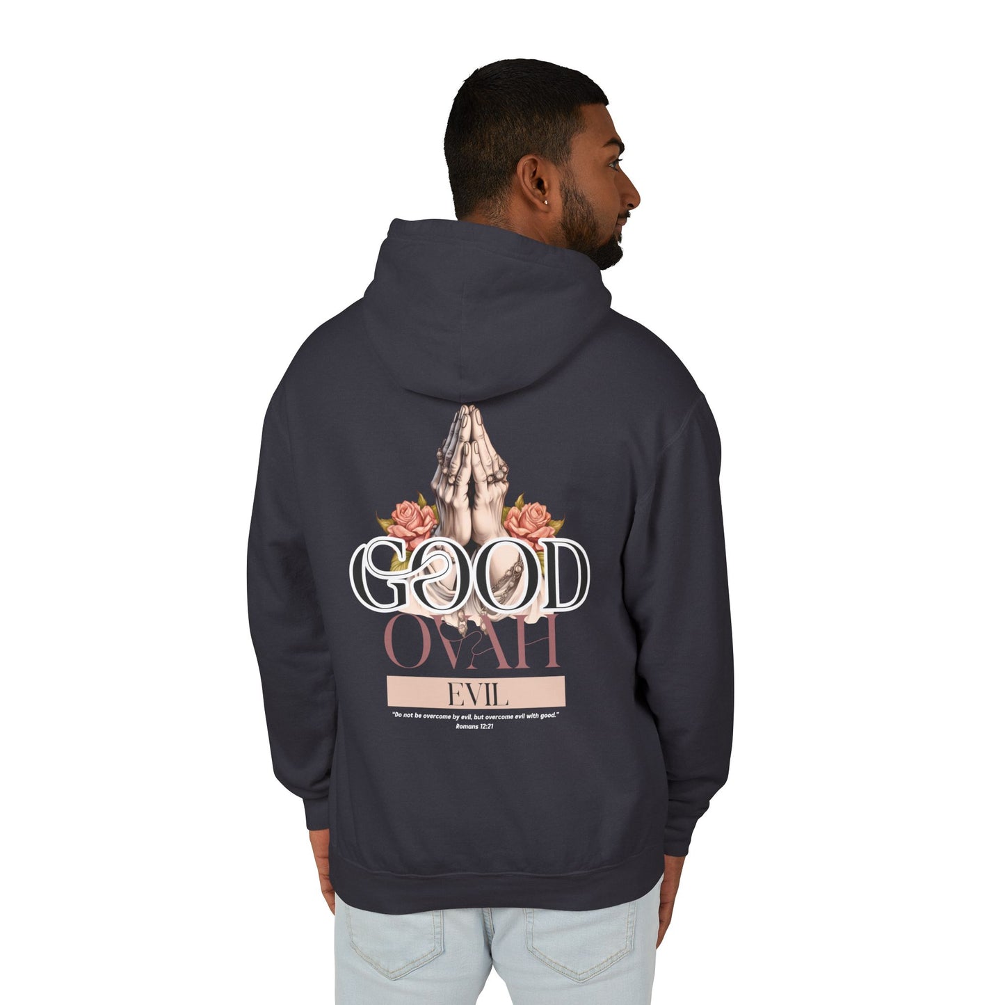 Good Ovah Evil Unisex Lightweight Hoodie