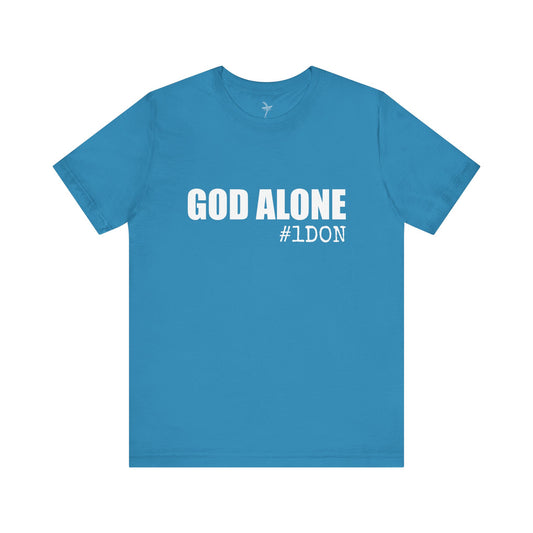 God Alone #1Don Unisex Short Sleeve Tee