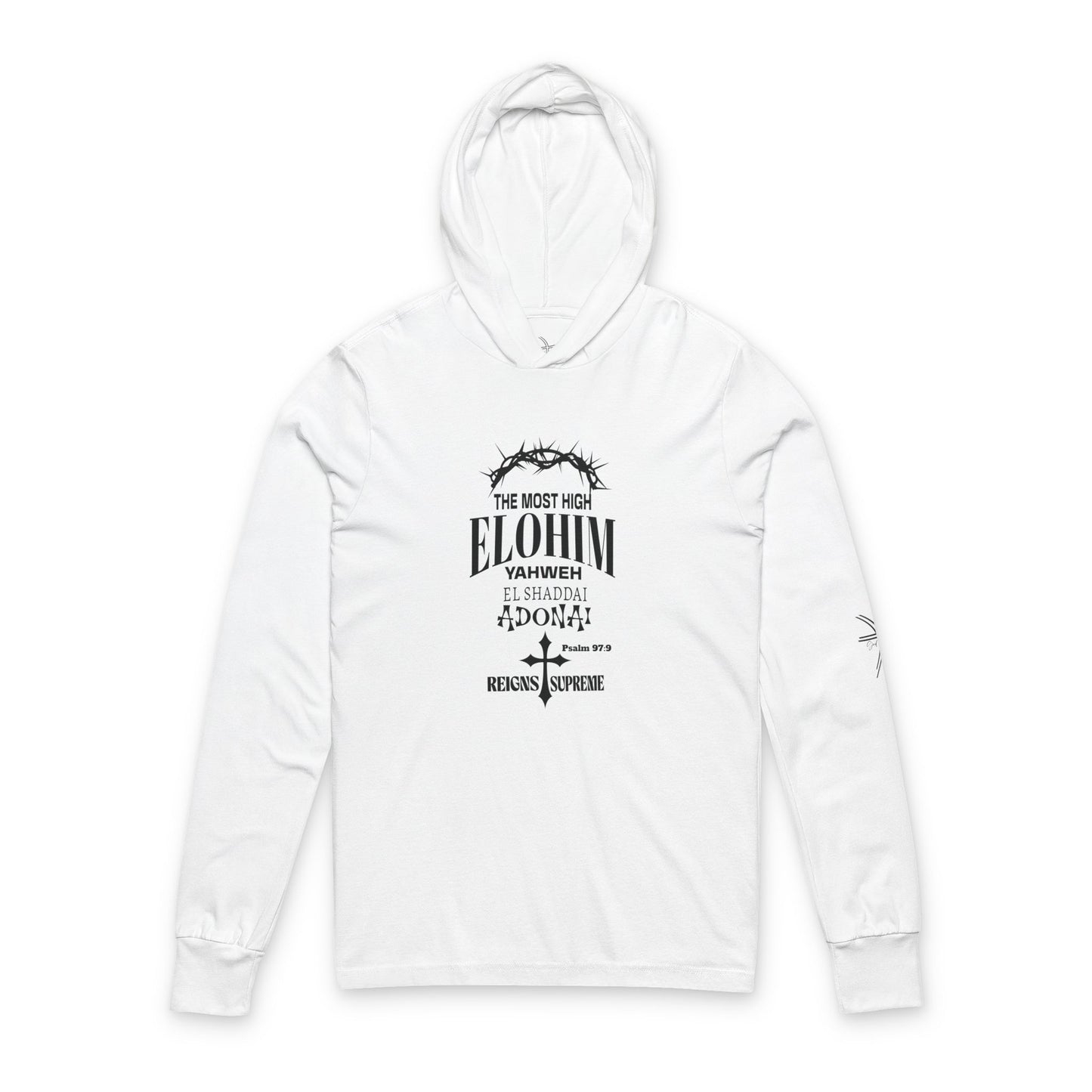 The Most High Unisex Hooded Long Sleeve Tee