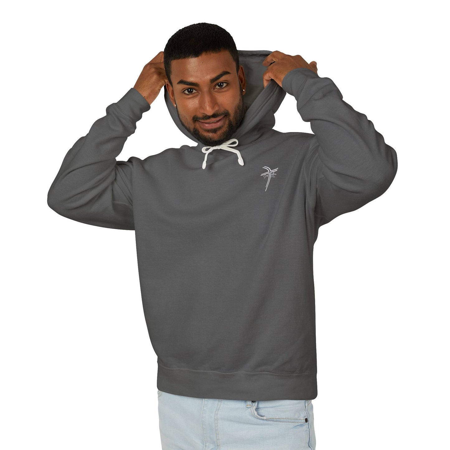 God Breaks Chains Unisex Lightweight Hoodie