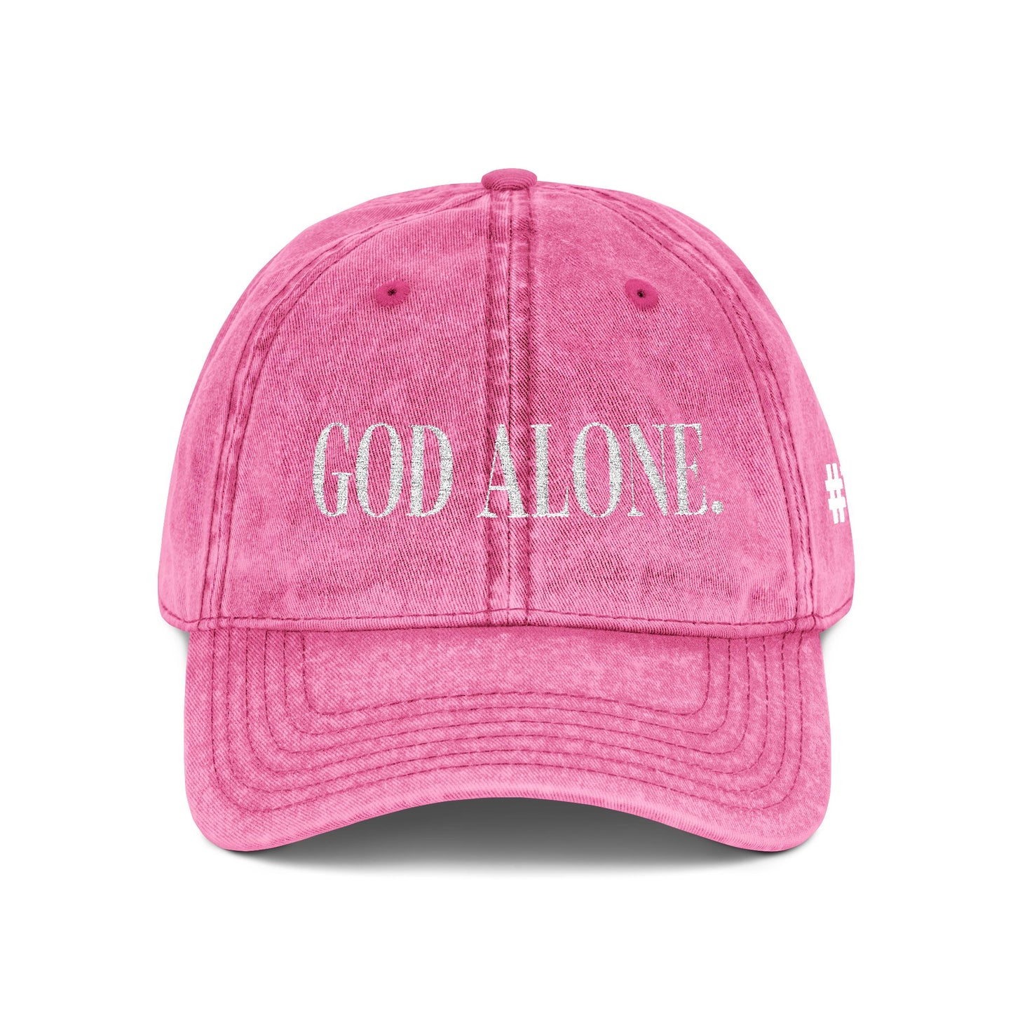 God Alone #1Don Vintage Embroidered Cap