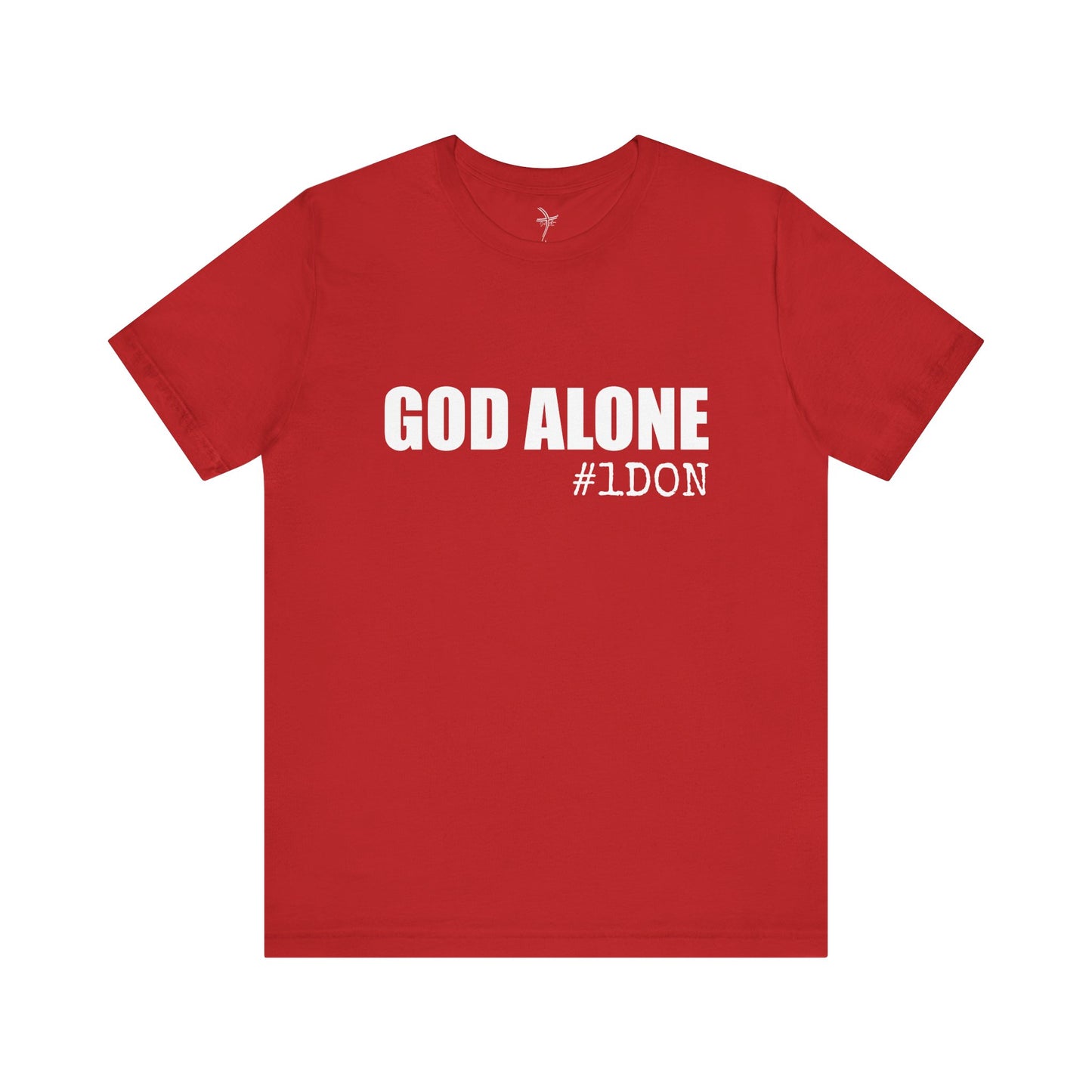 God Alone #1Don Unisex Short Sleeve Tee