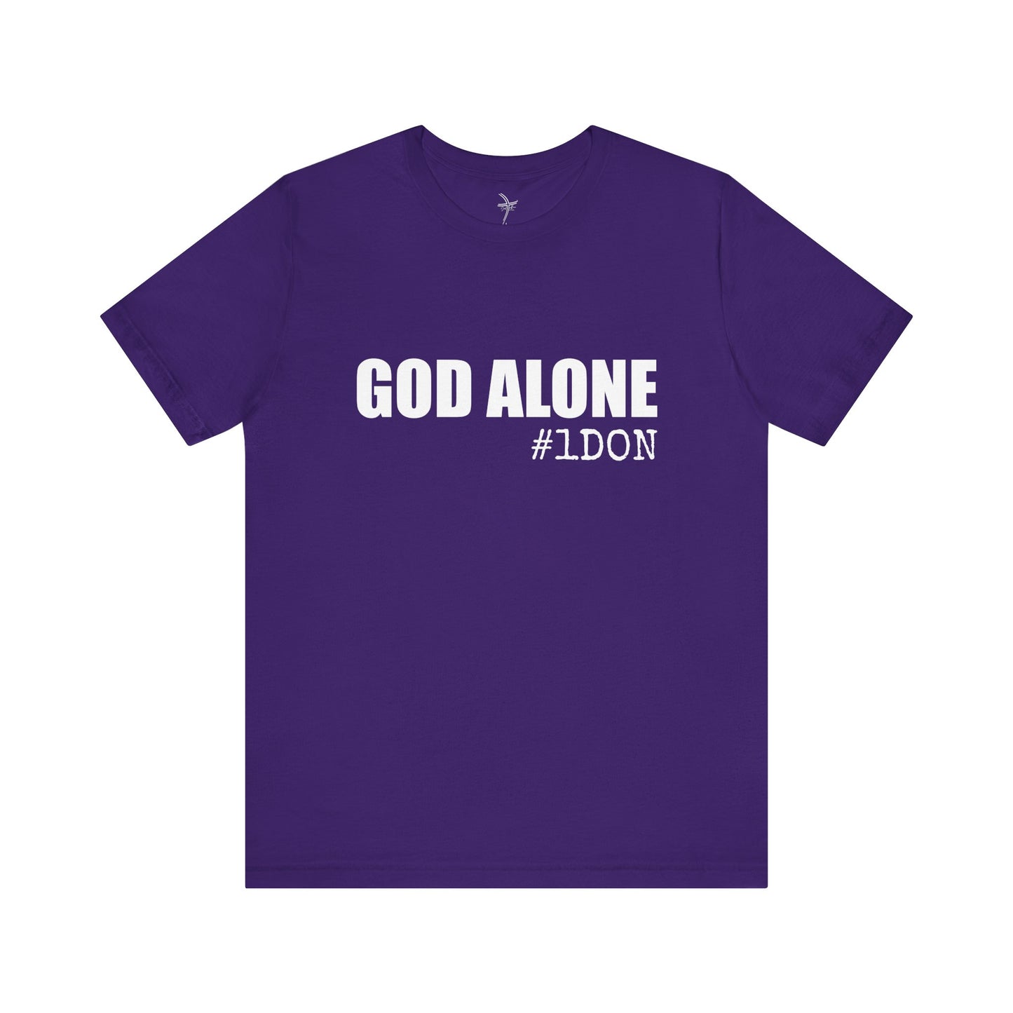God Alone #1Don Unisex Short Sleeve Tee