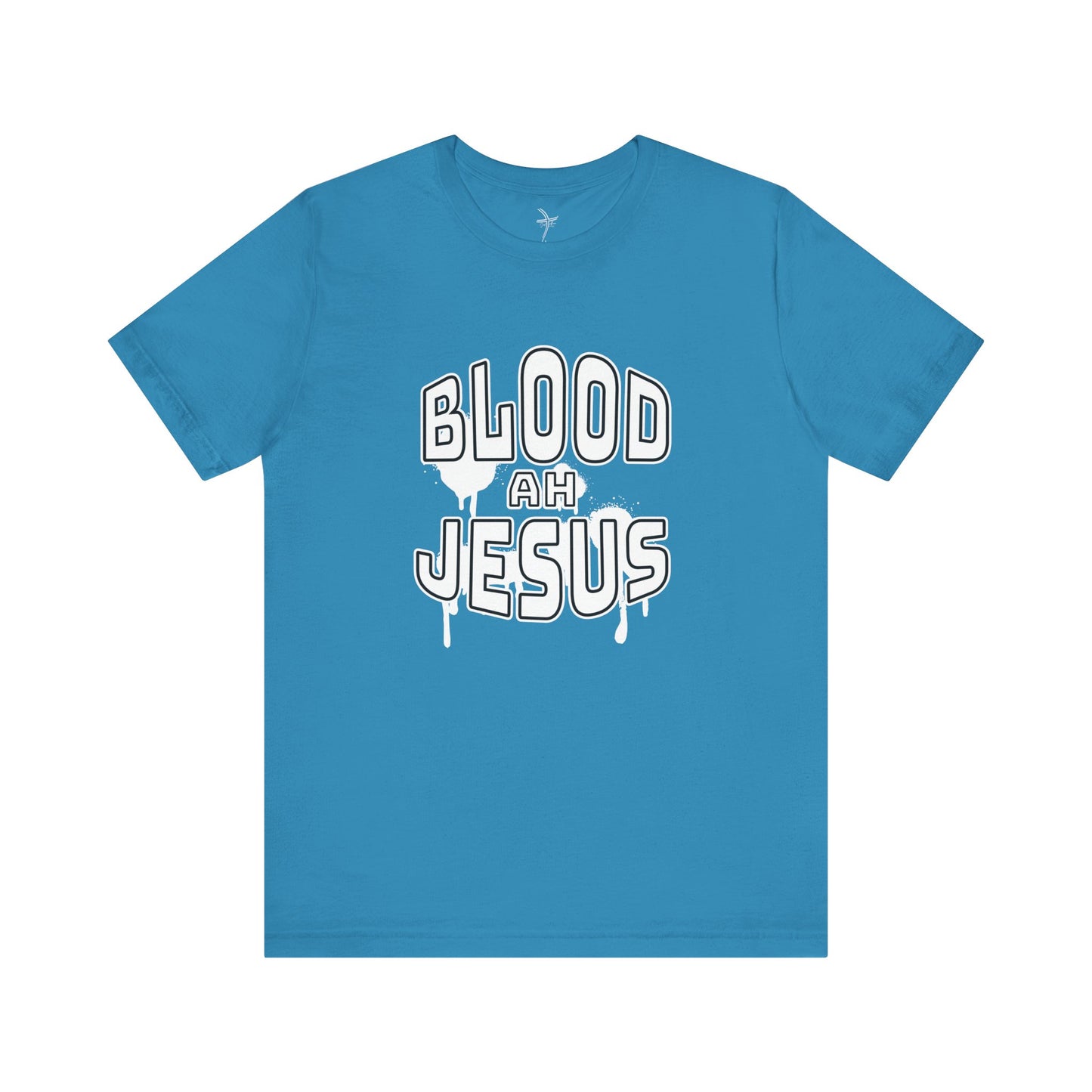 Blood Ah Jesus Unisex Short Sleeve Tee
