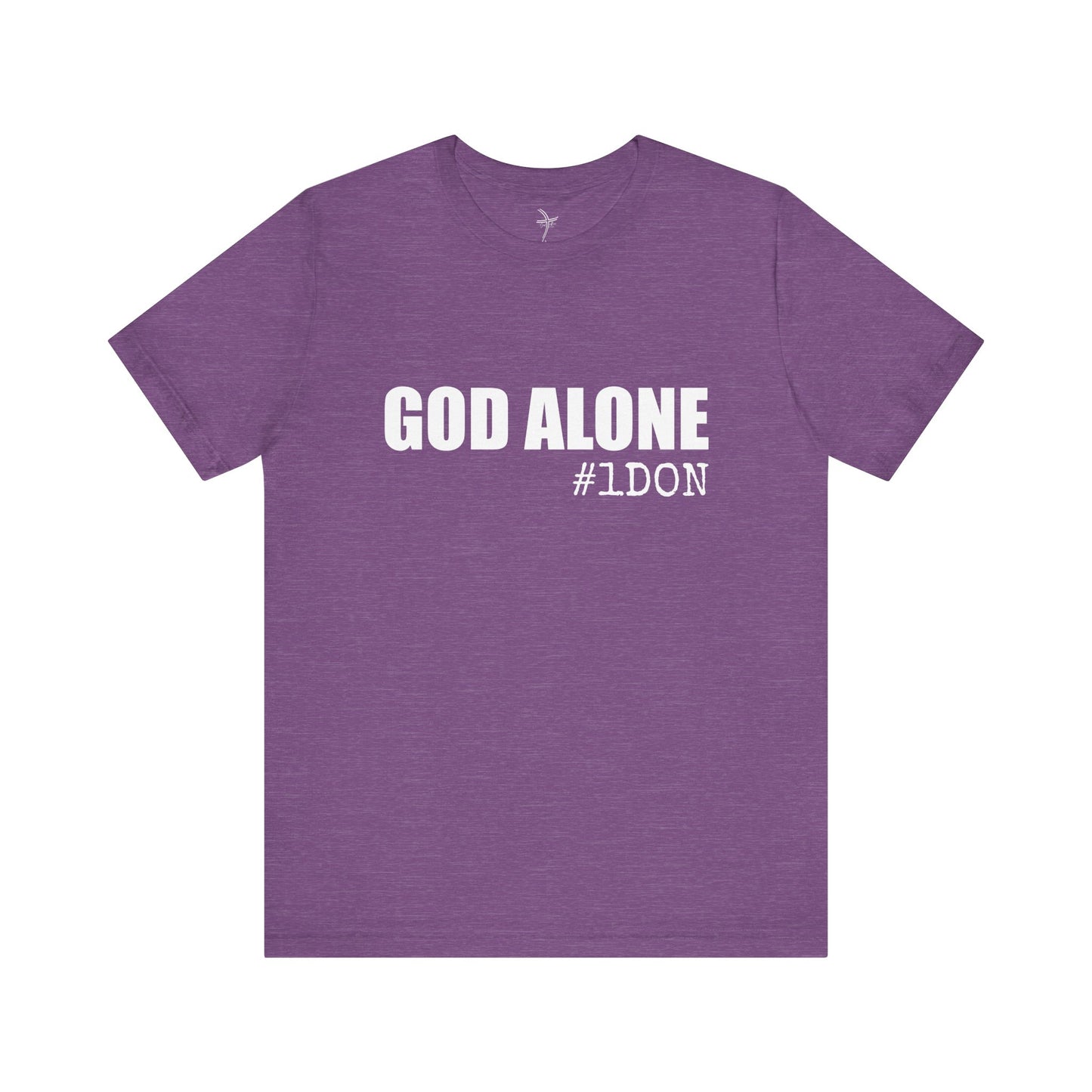 God Alone #1Don Unisex Short Sleeve Tee